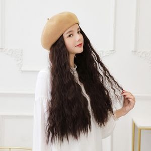 French Camel Colored Wool Beret